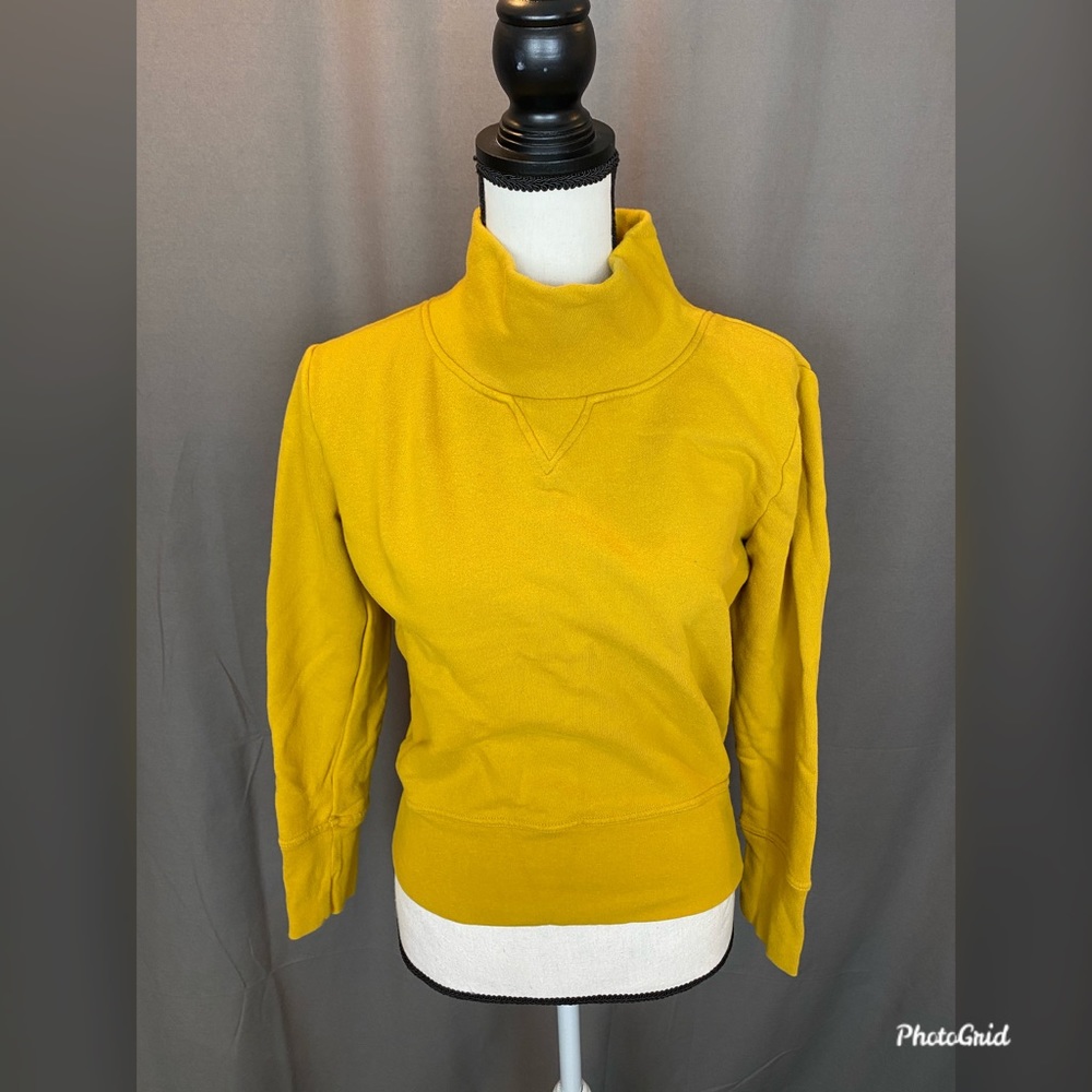 Miles by madewell mustard sweatshirt size small